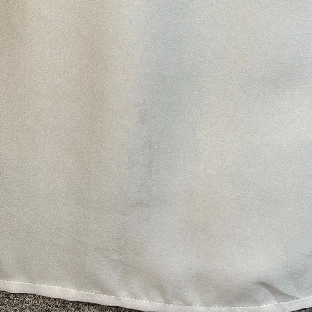 💜 3/30 6/50 Banana Republic Racerback Lightweight Tank  in Sidewalk Gray Size S